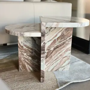 Marble Side Table at House & Haven