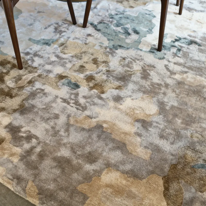 Abstract Textured Rug at House & Haven