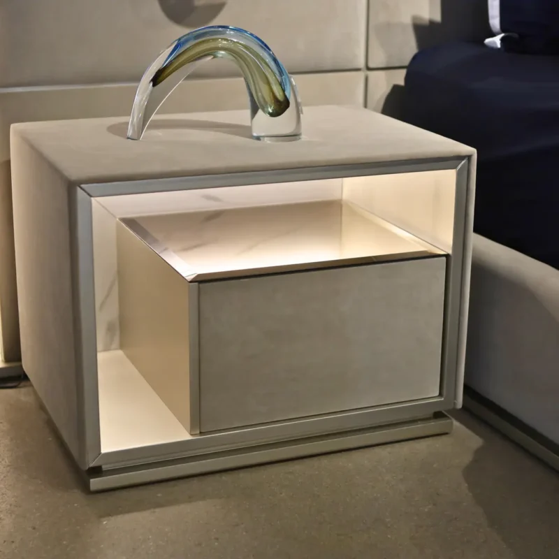 Arora Bedside Pedestal at House & Haven