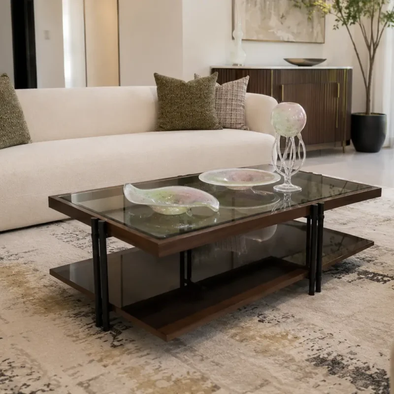 Bamboo Coffee Table at House & Haven
