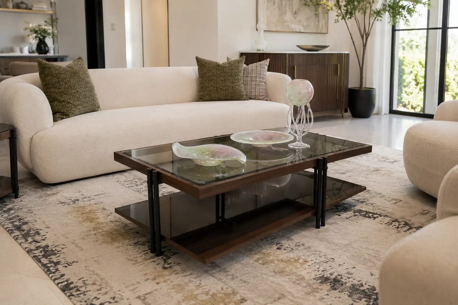 Bamboo Coffee Table at House & Haven