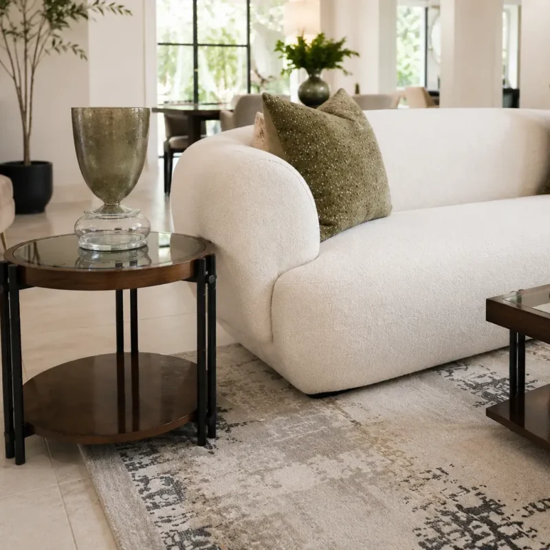 Bamboo Side Table at House & Haven