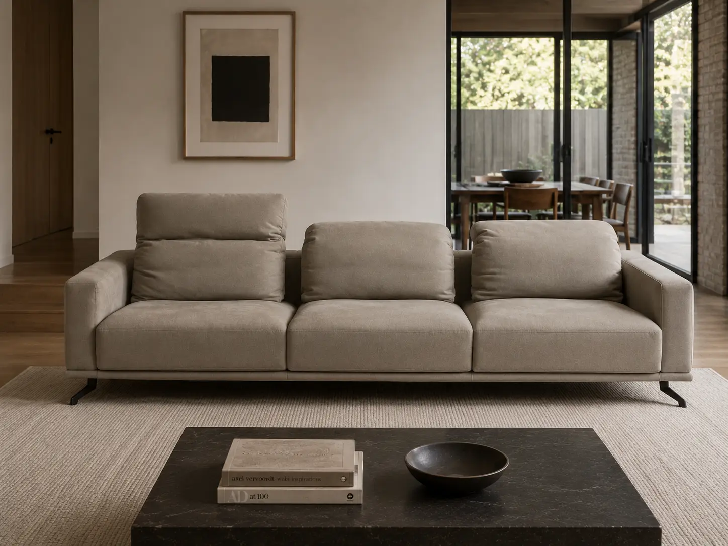 Gorini Bellini Maxi Three Seater Sofa at House & Haven