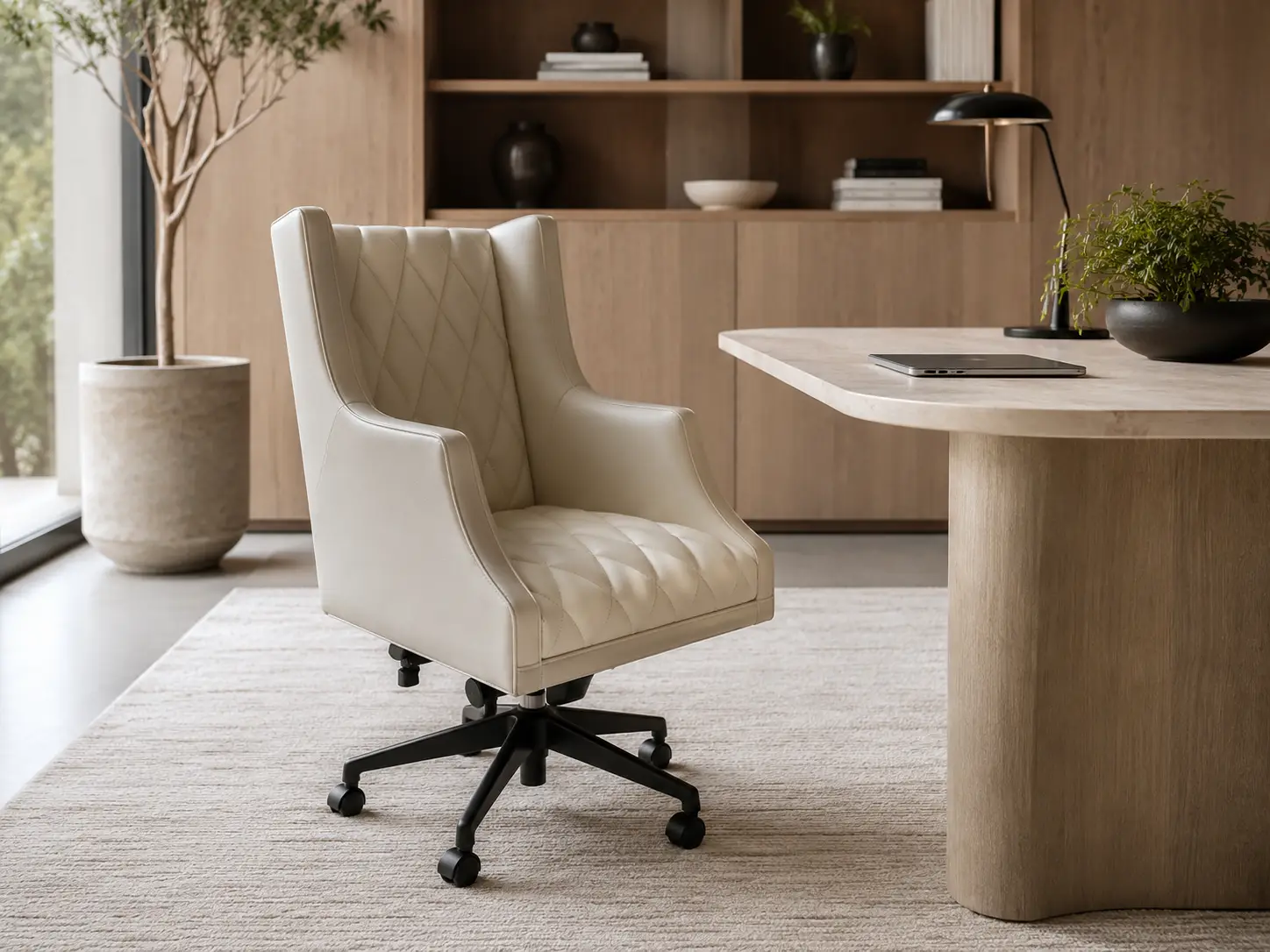 Bentley Swivel Office Chair at House & Haven