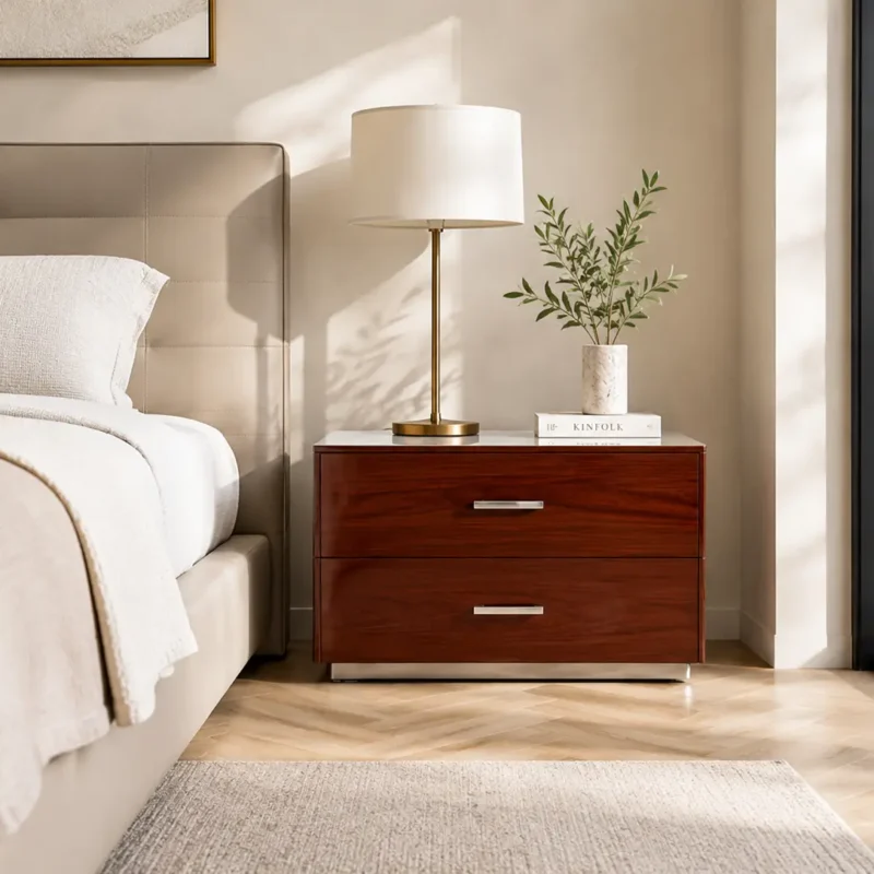 Boat Bedside Pedestal at House & Haven