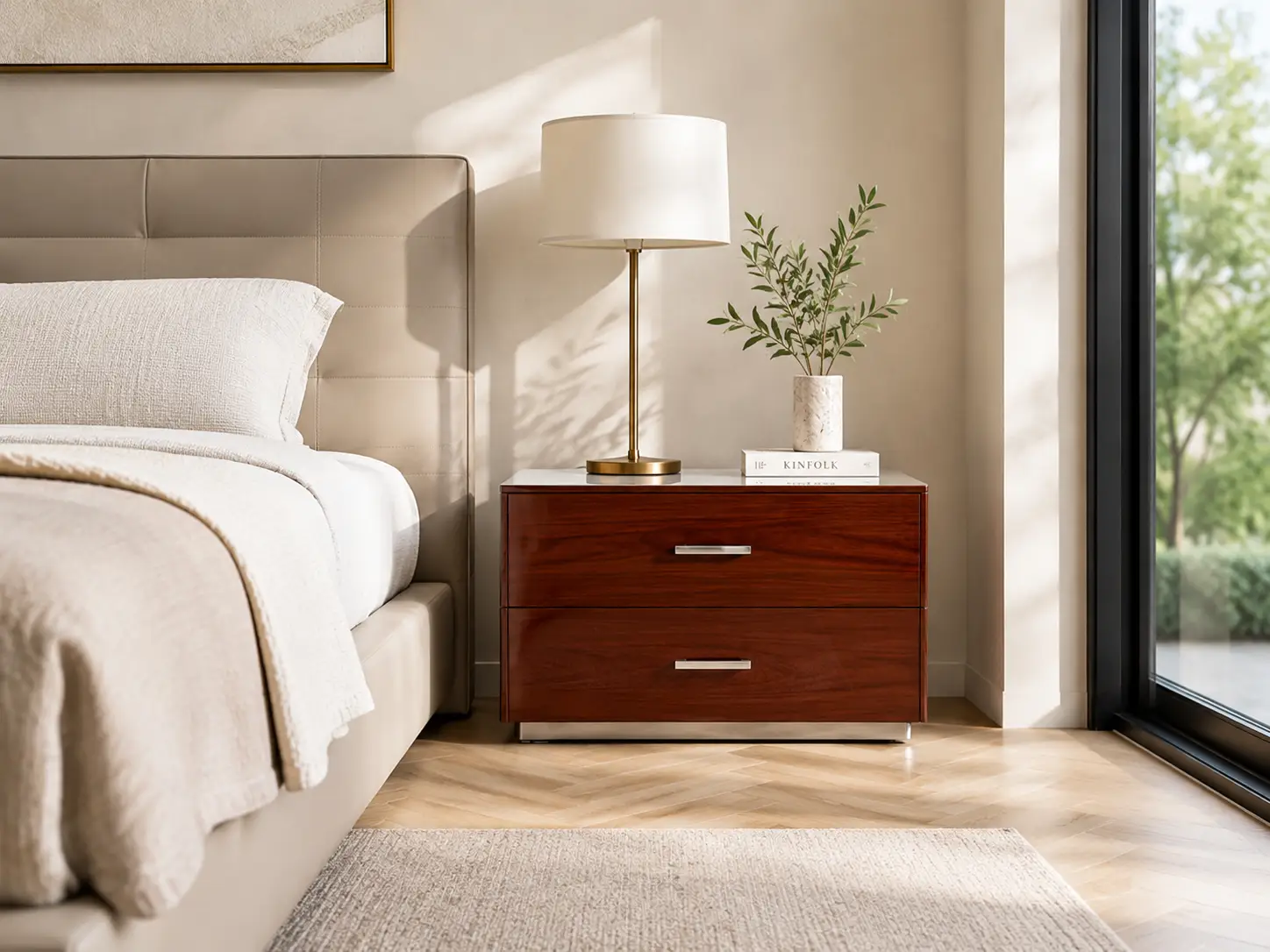 Boat Bedside Pedestal at House & Haven