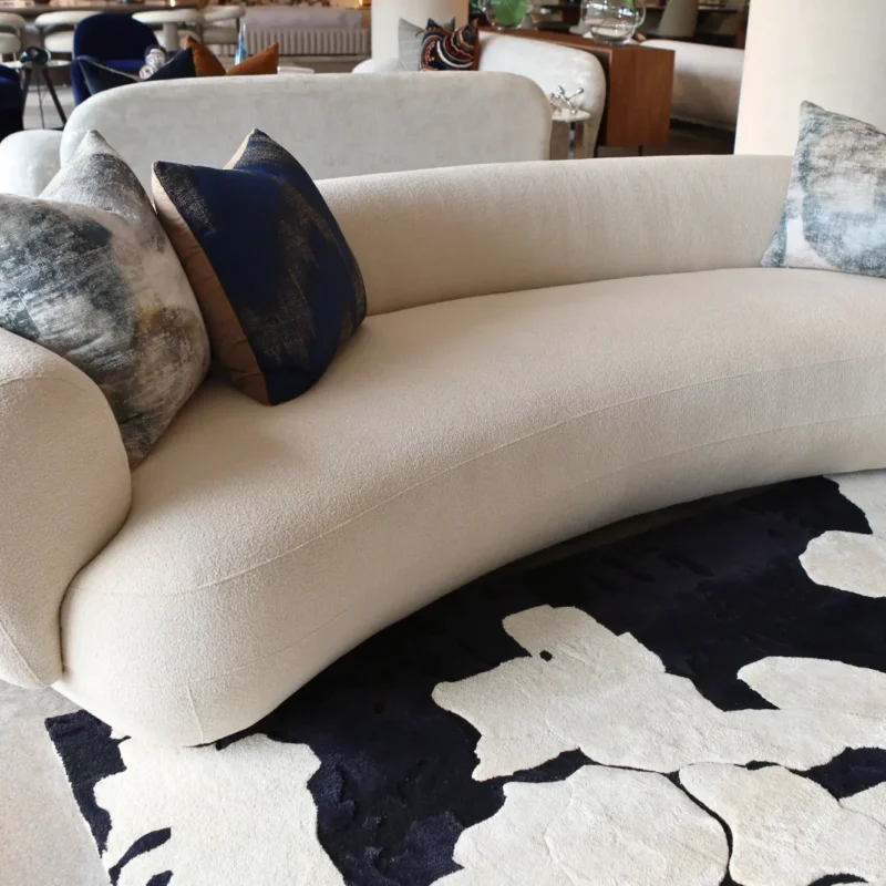 Confident Curved Sofa at House & Haven