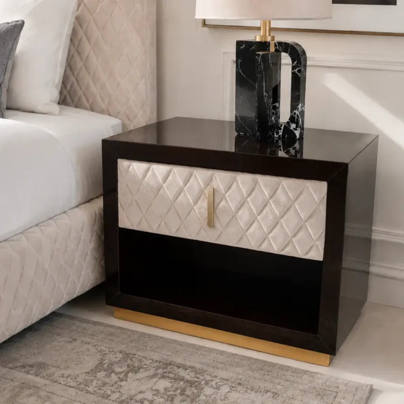 Diamond Bedside Pedestal at House & Haven