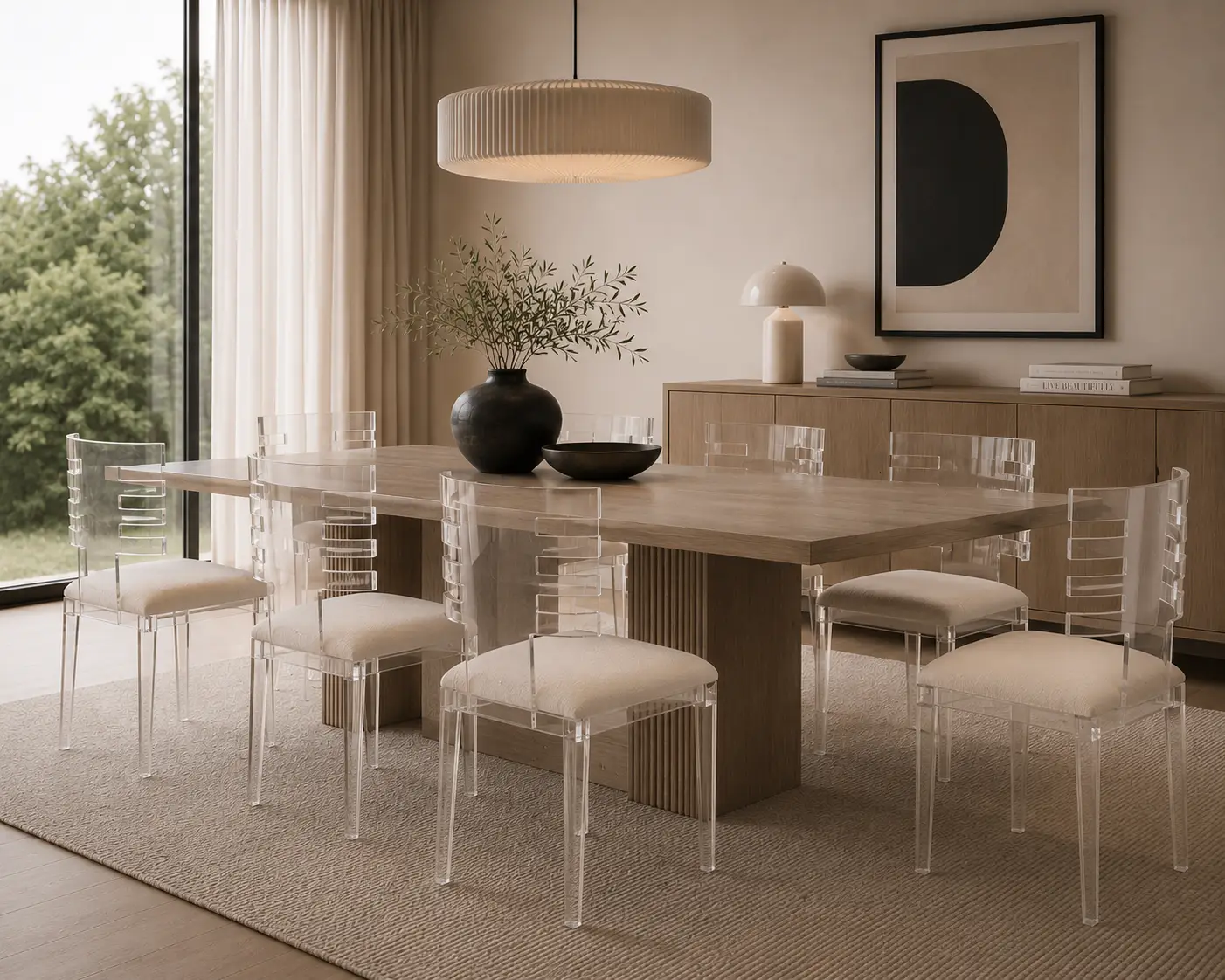 Dream Perspex Dining Chair at House & Haven