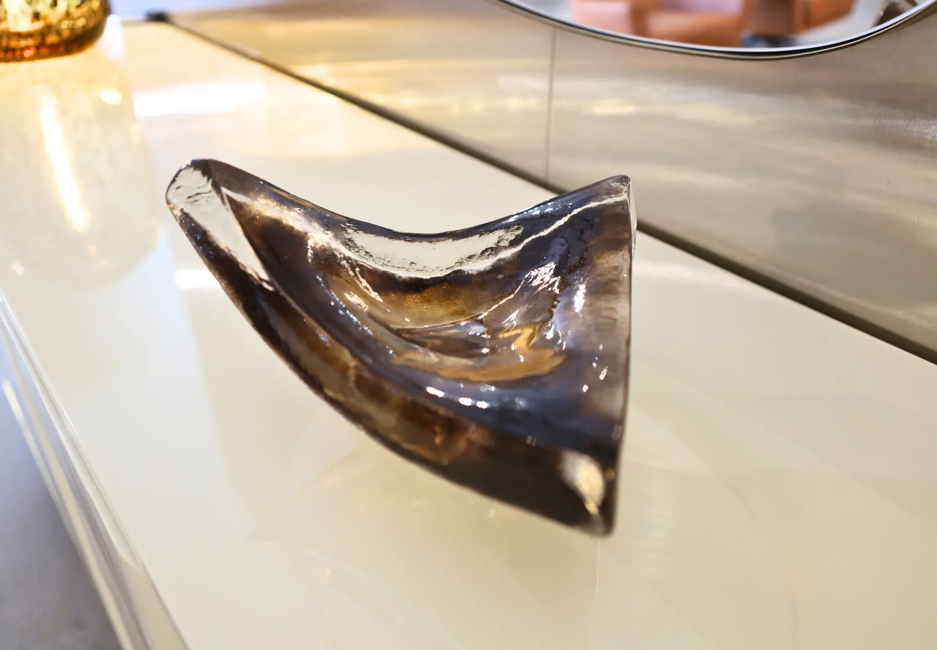 Eden Moulded Glass Sculpture at House & Haven