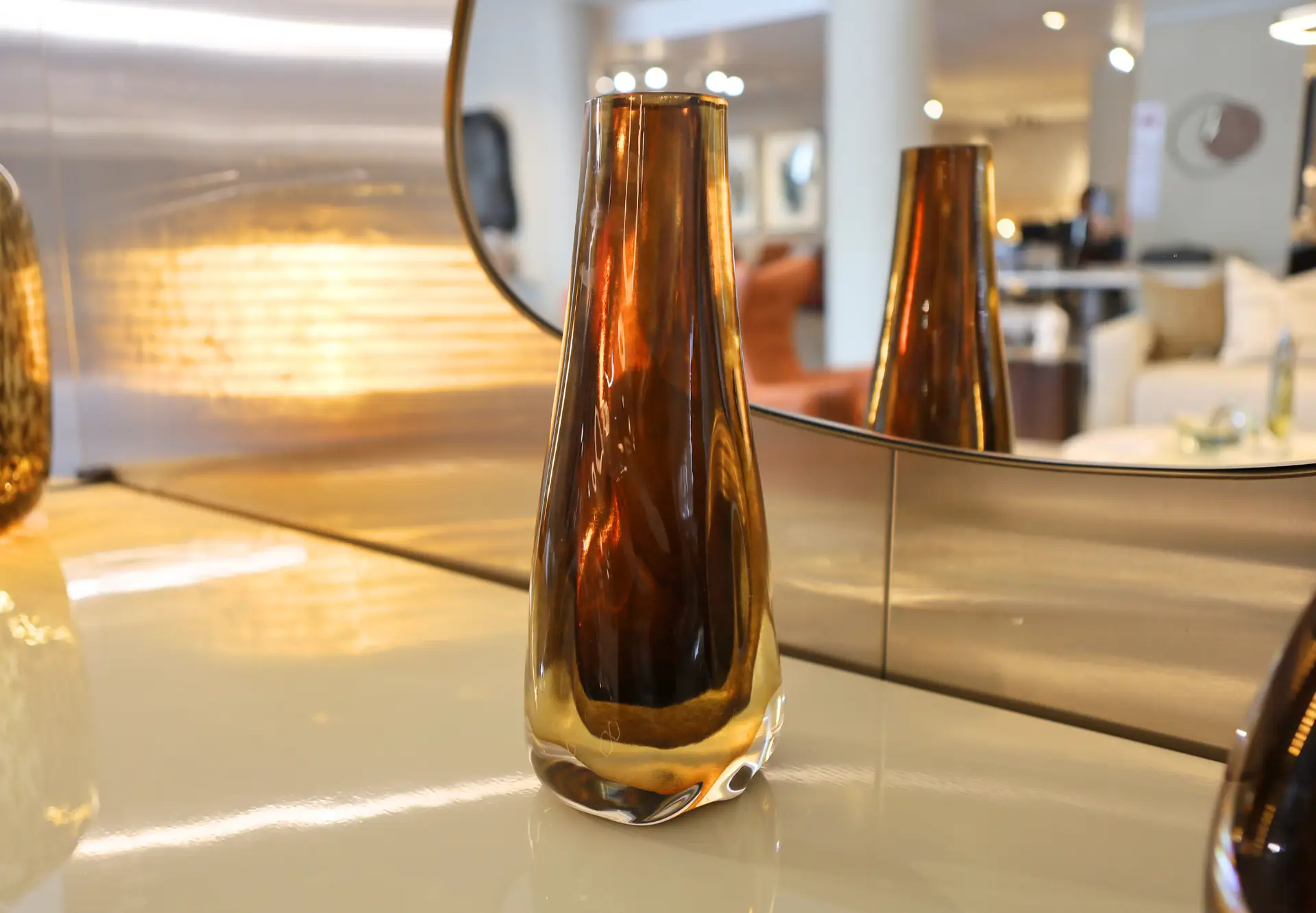 Eden Tall Moulded Glass Sculpture at House & Haven