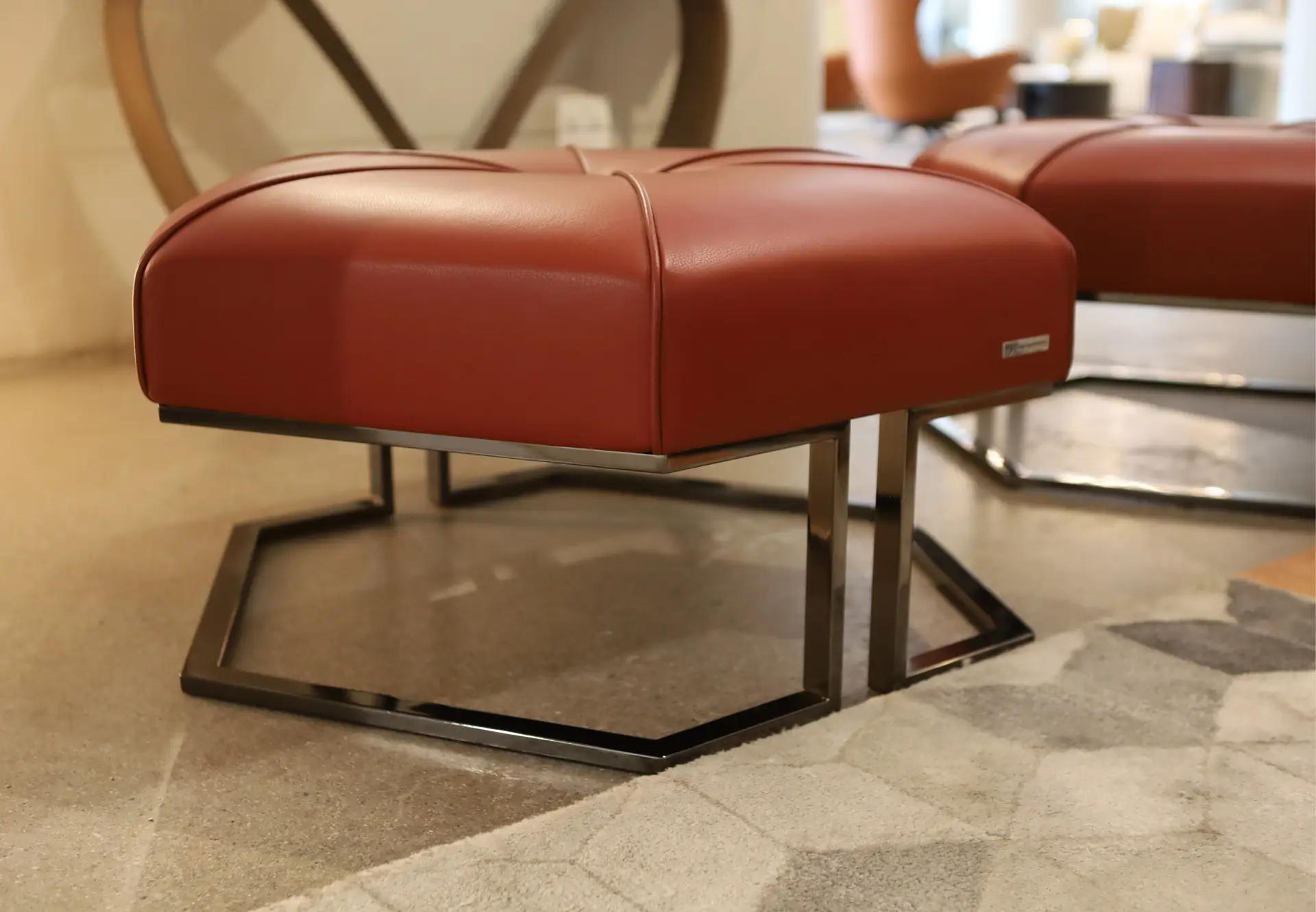 Esagon Large Pouf at House & Haven