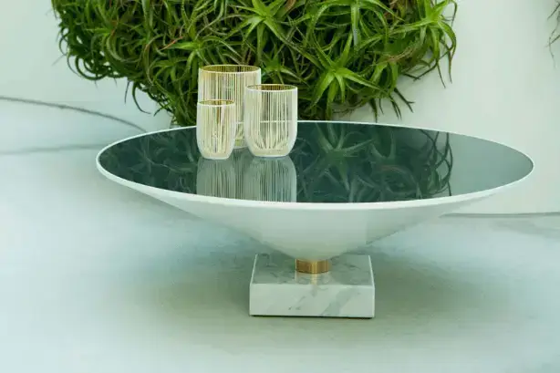 Tonin Casa Flute Coffee Table at House & Haven