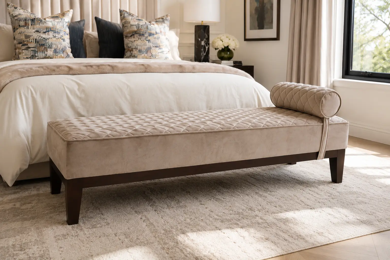 Infinity Bench at House & Haven