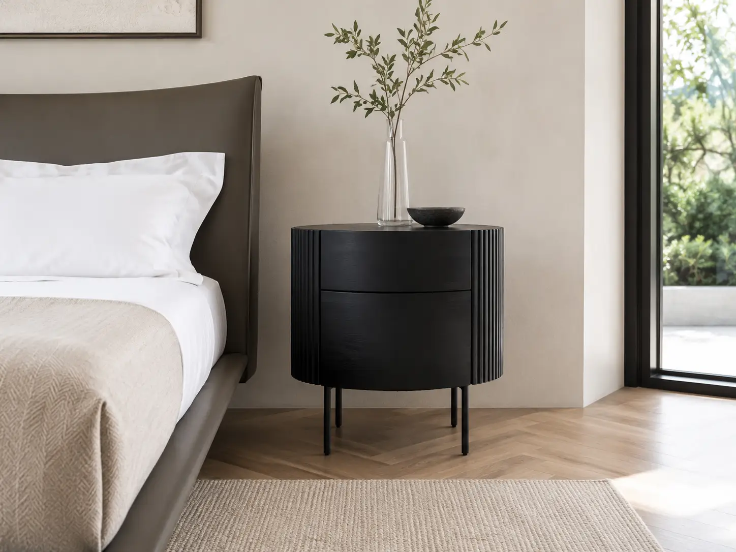 Merlino Lantine Bedside Pedestal at House & Haven