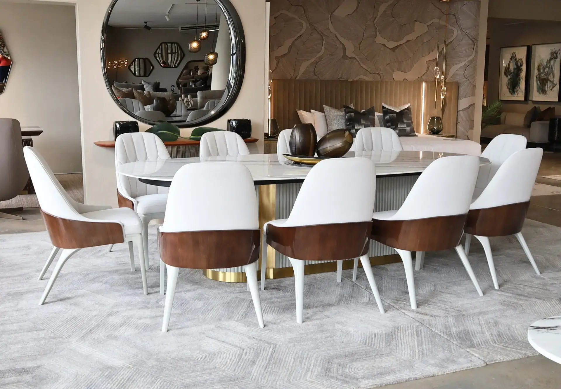Leonardo Dining Table at House & Haven