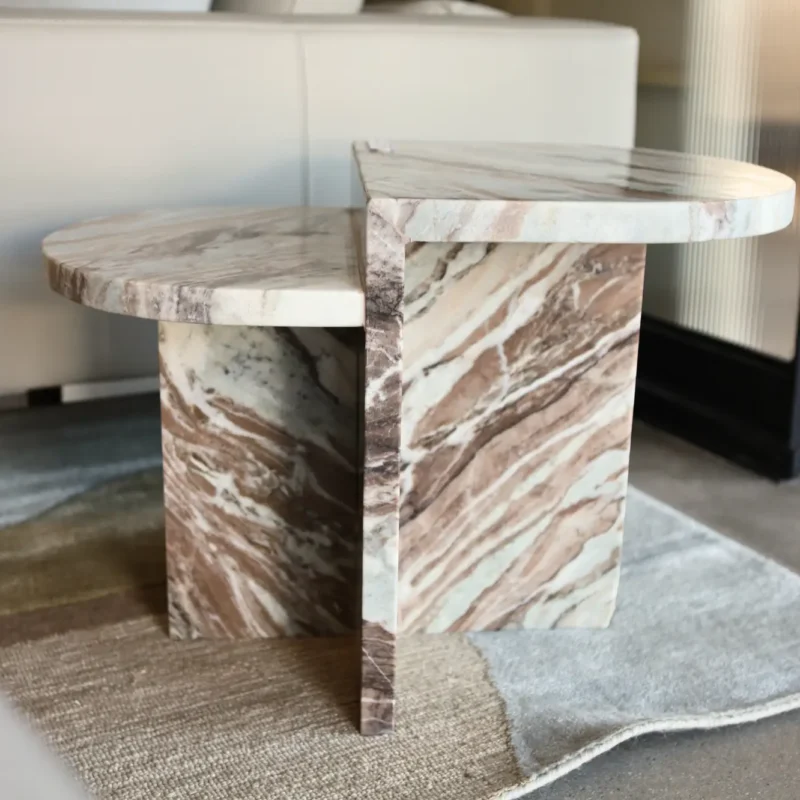 Marble Side Table at House & Haven