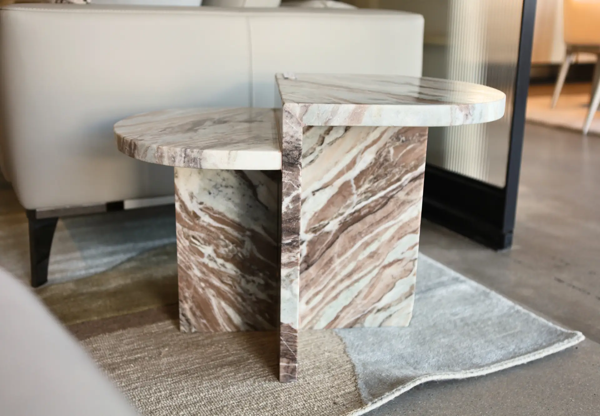 Marble Side Table at House & Haven