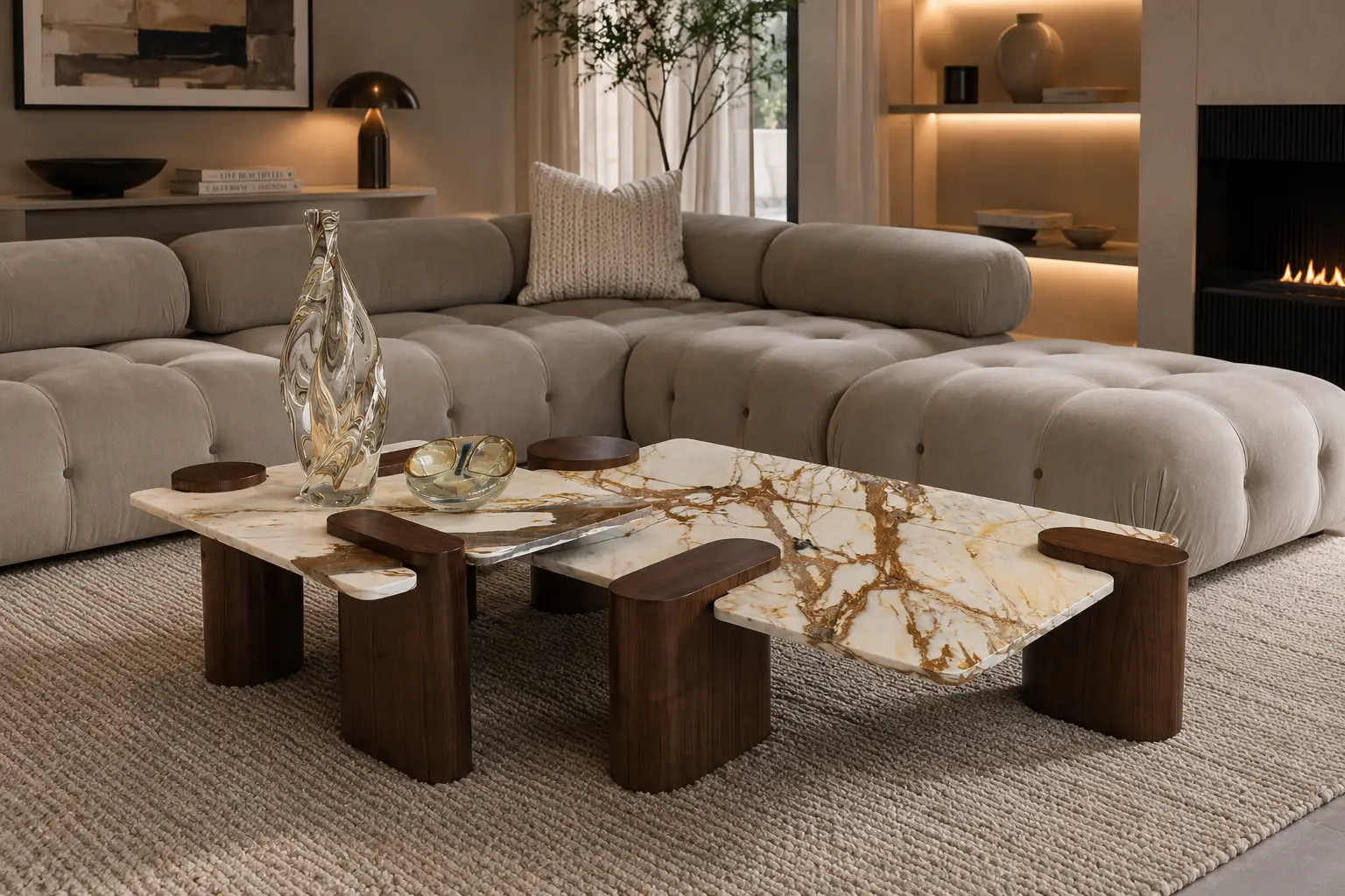 Puzzle Coffee Table at House & Haven