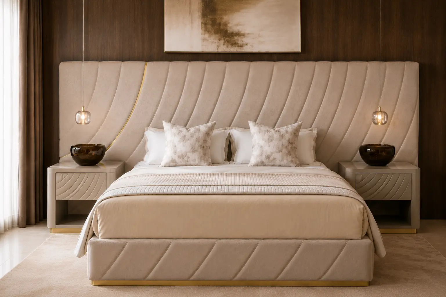 Ripple Bed at House & Haven