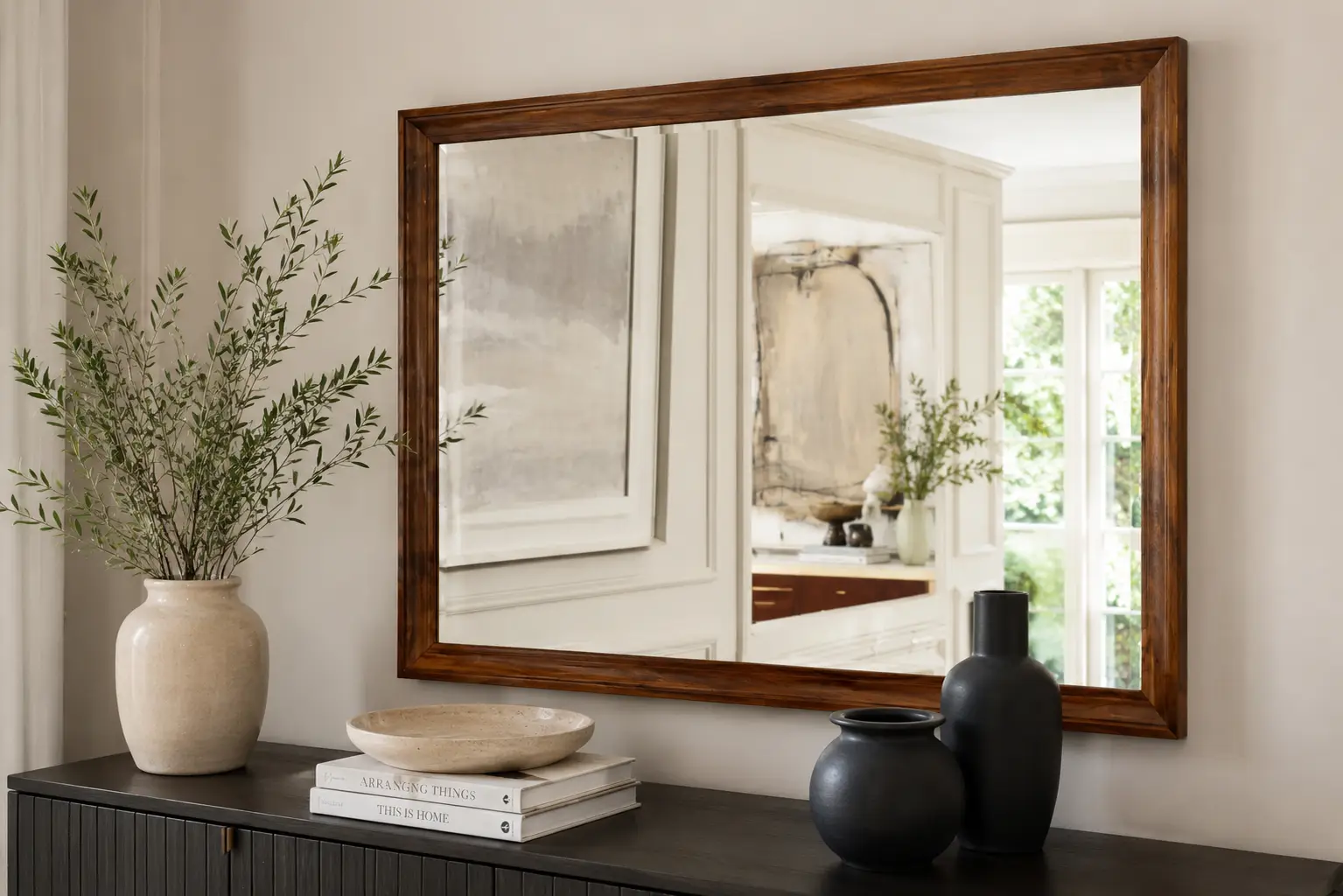 Scoop Mirror at House & Haven