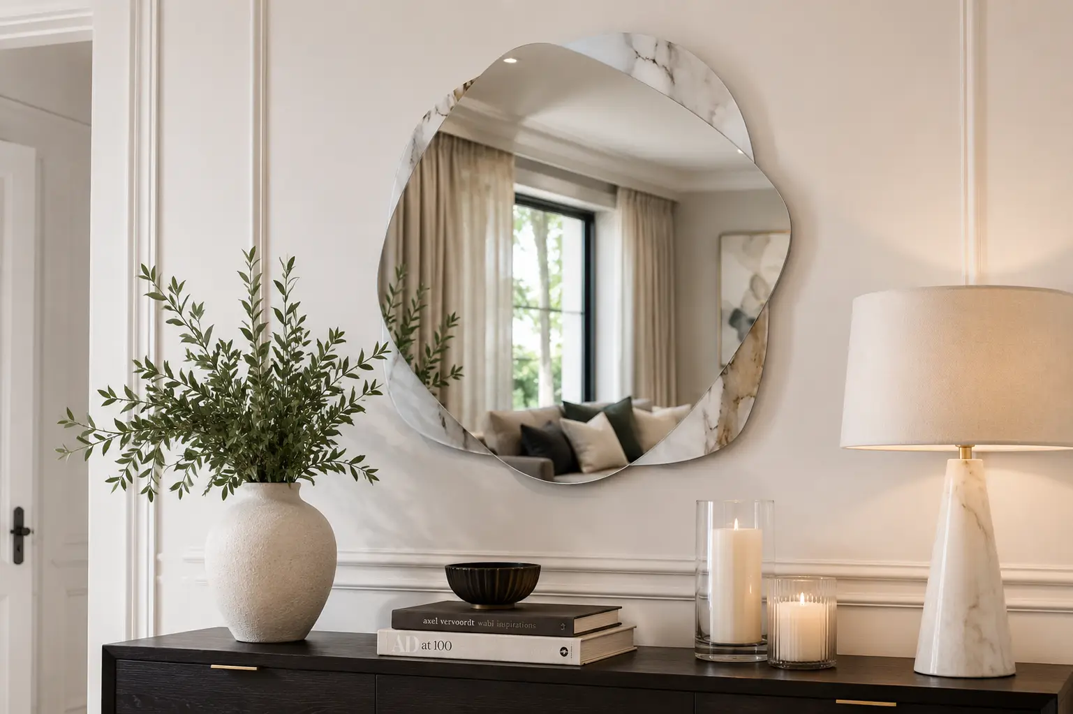 Tonin Casa Galileo Curved Mirror at House & Haven