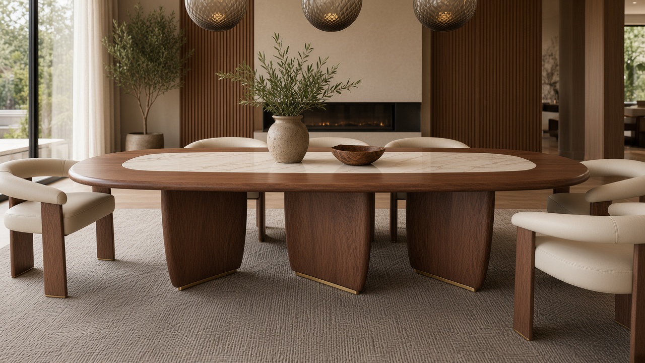 Atlas Dining Table - lifestyle scene