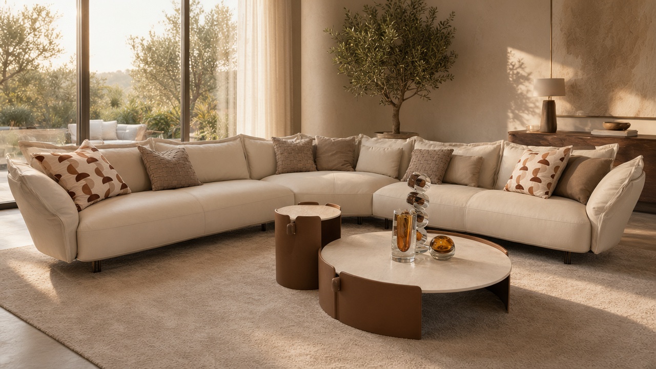 Nuvola Corner Sofa - lifestyle scene